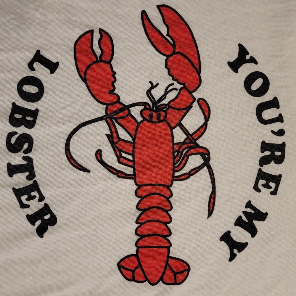 FRIENDS You're My Lobster Hi-lo Tee Soft & Comfy Women's Slim Fit XXL White - Picture 6 of 11
